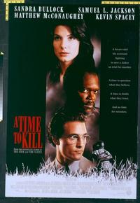 f670 TIME TO KILL DS one-sheet movie poster '96 Matthew McConaughey