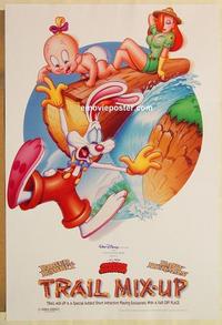 f685 TRAIL MIX-UP DS one-sheet movie poster '93 Roger Rabbit, Baby Herman!