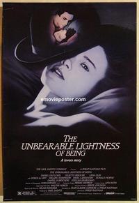 f703 UNBEARABLE LIGHTNESS OF BEING one-sheet movie poster '88 Day-Lewis