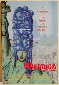 f735 WIGSTOCK DS one-sheet movie poster '95 drag queens documentary!
