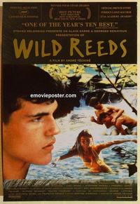 f738 WILD REEDS one-sheet movie poster '94 Andre Techine, Elodie Bouchez