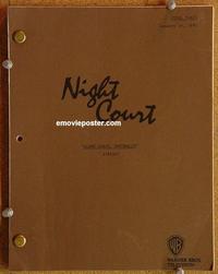 g032 NIGHT COURT original TV script '91 Harry Anderson