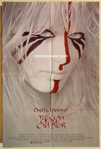 k212 CLAN OF THE CAVE BEAR one-sheet movie poster '86 fantastic image!