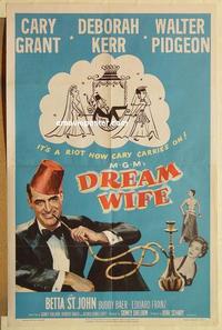 k304 DREAM WIFE one-sheet movie poster '53 Cary Grant, Deborah Kerr