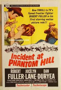 k510 INCIDENT AT PHANTOM HILL one-sheet movie poster '65 Robert Fuller