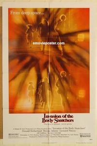 k525 INVASION OF THE BODY SNATCHERS one-sheet movie poster '78 Sutherland