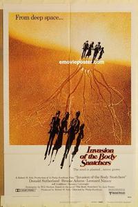 k526 INVASION OF THE BODY SNATCHERS advance one-sheet movie poster '78