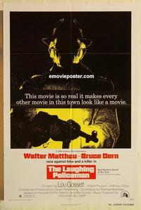 k595 LAUGHING POLICEMAN one-sheet movie poster '73 Walter Matthau