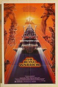 k636 MAD MAX 2: THE ROAD WARRIOR style A one-sheet movie poster '82 Gibson