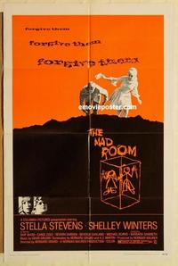 k639 MAD ROOM one-sheet movie poster '69 Stella Stevens, Shelley Winters