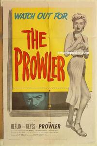 k796 PROWLER one-sheet movie poster '51 Joseph Losey, Evelyn Keyes