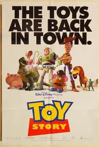 m045 TOY STORY DS one-sheet movie poster '95 Disney & Pixar!