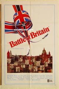 n079 BATTLE OF BRITAIN style B one-sheet movie poster '69 Michael Caine