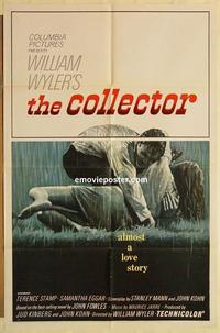 n190 COLLECTOR one-sheet movie poster '65 Terence Stamp, Samantha Eggar