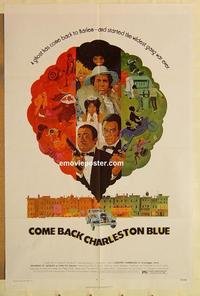n192 COME BACK CHARLESTON BLUE one-sheet movie poster '72 Harlem
