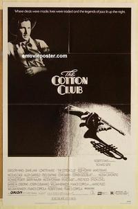 n207 COTTON CLUB one-sheet movie poster '84 Richard Gere, Coppola