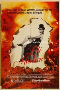 n669 LILI MARLEEN one-sheet movie poster '81 Rainer Werner Fassbinder