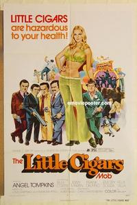 n672 LITTLE CIGARS MOB one-sheet movie poster '73 AIP, sexy Angel Tompkins!