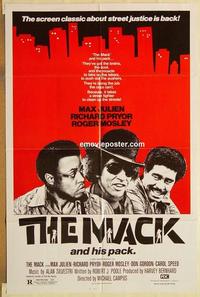 n695 MACK one-sheet movie poster R83 Max Julien, William Watson
