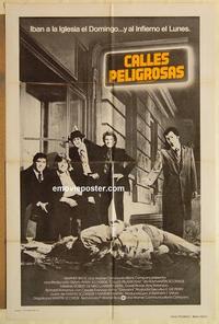n741 MEAN STREETS Spanish/US one-sheet movie poster '73 different image!