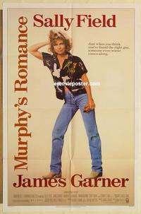 n792 MURPHY'S ROMANCE one-sheet movie poster '85 Sally Field, Garner