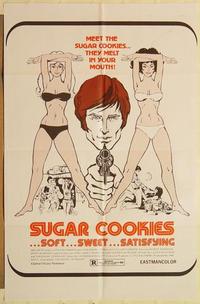 p041 SUGAR COOKIES one-sheet movie poster '72 Mary Woronov, van Vooren