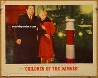 s149 CHILDREN OF THE DAMNED movie lobby card #8 '64 Ian Hendry
