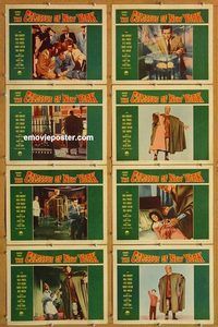 s154 COLOSSUS OF NEW YORK 8 movie lobby cards '58 Mala Powers, sci-fi!