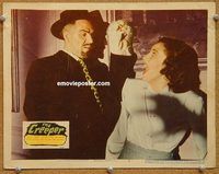 s168 CREEPER movie lobby card #2 '48 Eduardo Ciannelli, June Vincent