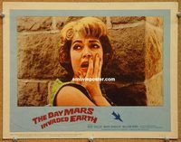 s184 DAY MARS INVADED EARTH movie lobby card #1 '63 Marie Windsor