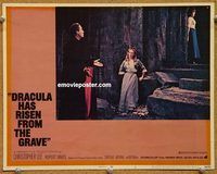 s230 DRACULA HAS RISEN FROM THE GRAVE movie lobby card #6 '69 Hammer
