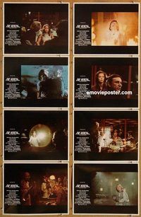 s240 EXORCIST 2: THE HERETIC 8 movie lobby cards '77 Linda Blair