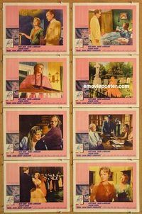 s343 HUSH HUSH SWEET CHARLOTTE 8 movie lobby cards '65 Bette Davis