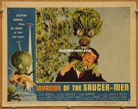 s368 INVASION OF THE SAUCER MEN movie lobby card #5 '57 best image!