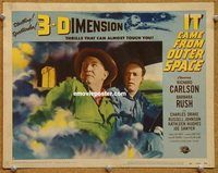 s391 IT CAME FROM OUTER SPACE movie lobby card #2 '53 3D sci-fi!