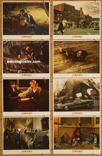 s407 JUMANJI 8 movie lobby cards '95 classic Robin Williams fantasy!
