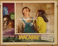 s459 MACABRE movie lobby card #7 '58 William Castle, Prince