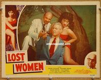 s483 MESA OF LOST WOMEN movie lobby card #8 '52 Jackie Coogan injects!