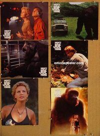 s484 MIGHTY JOE YOUNG 6 movie lobby cards '98 Charlize Theron