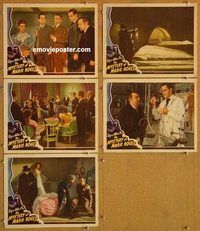 s525 MYSTERY OF MARIE ROGET 5 movie lobby cards '42 Maria Montez