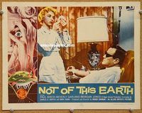 s540 NOT OF THIS EARTH #3 movie lobby card '57 classic border art!