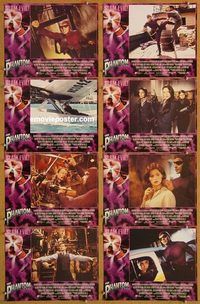s550 PHANTOM 8 English movie lobby cards '96 Billy Zane, Zeta-Jones