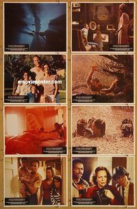 s565 POLTERGEIST 8 movie lobby cards '82 Tobe Hooper, They're here!