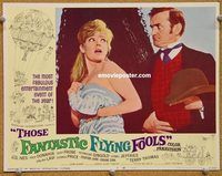 s710 THOSE FANTASTIC FLYING FOOLS movie lobby card #8 '67 Froebe