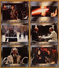 s792 X-MEN 6 movie lobby cards '00 Patrick Stewart, Hugh Jackman, Berry