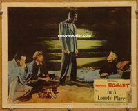v075 IN A LONELY PLACE movie lobby card #4 '50 full-length Bogart!