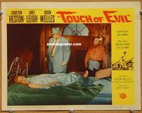 v037 TOUCH OF EVIL movie lobby card #6 '58 Orson Welles, Janet Leigh