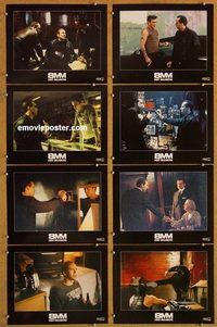 a003 8MM 8 movie lobby cards '99 Nicolas Cage, Phoenix, Schumacher