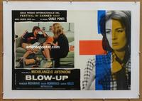d145 BLOWUP #2 linen Italian photobusta movie poster '67 Hemmings