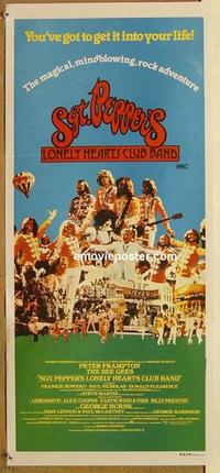 e998 SGT PEPPER'S LONELY HEARTS CLUB BAND Australian daybill movie poster '78